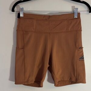 Nike Trail Dri-fit rust coloured shorts